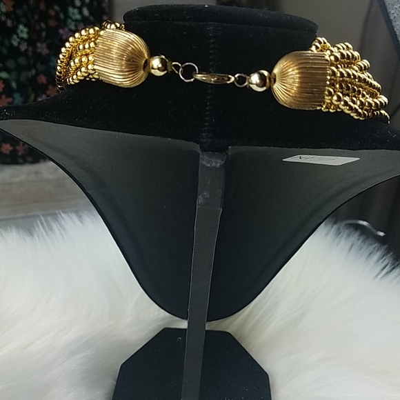 Fashion Jewelry, Gold plated rope necklace - Picture 4 of 4